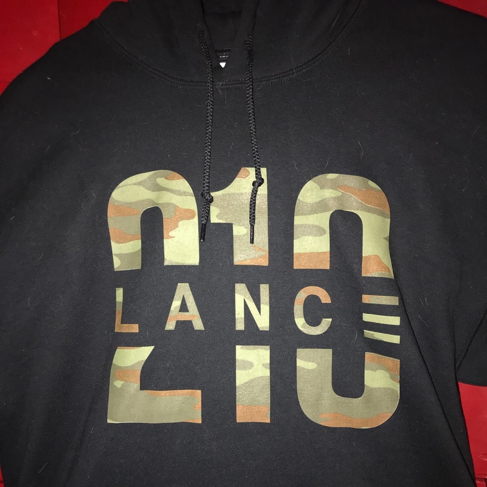 Lance 210 limited edition camo hoodie.